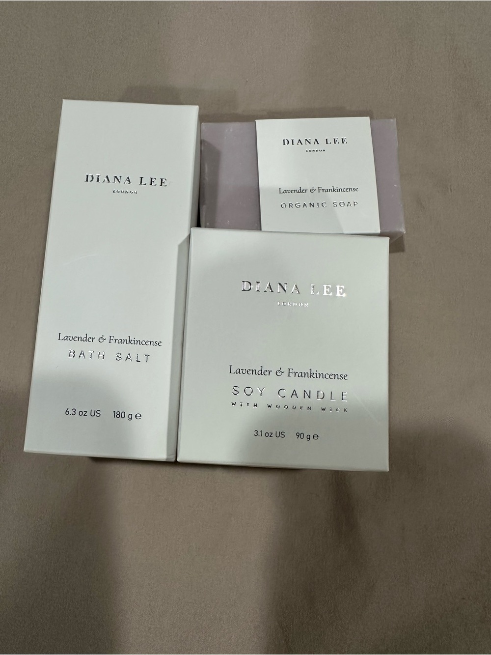 Relaxing spa kit